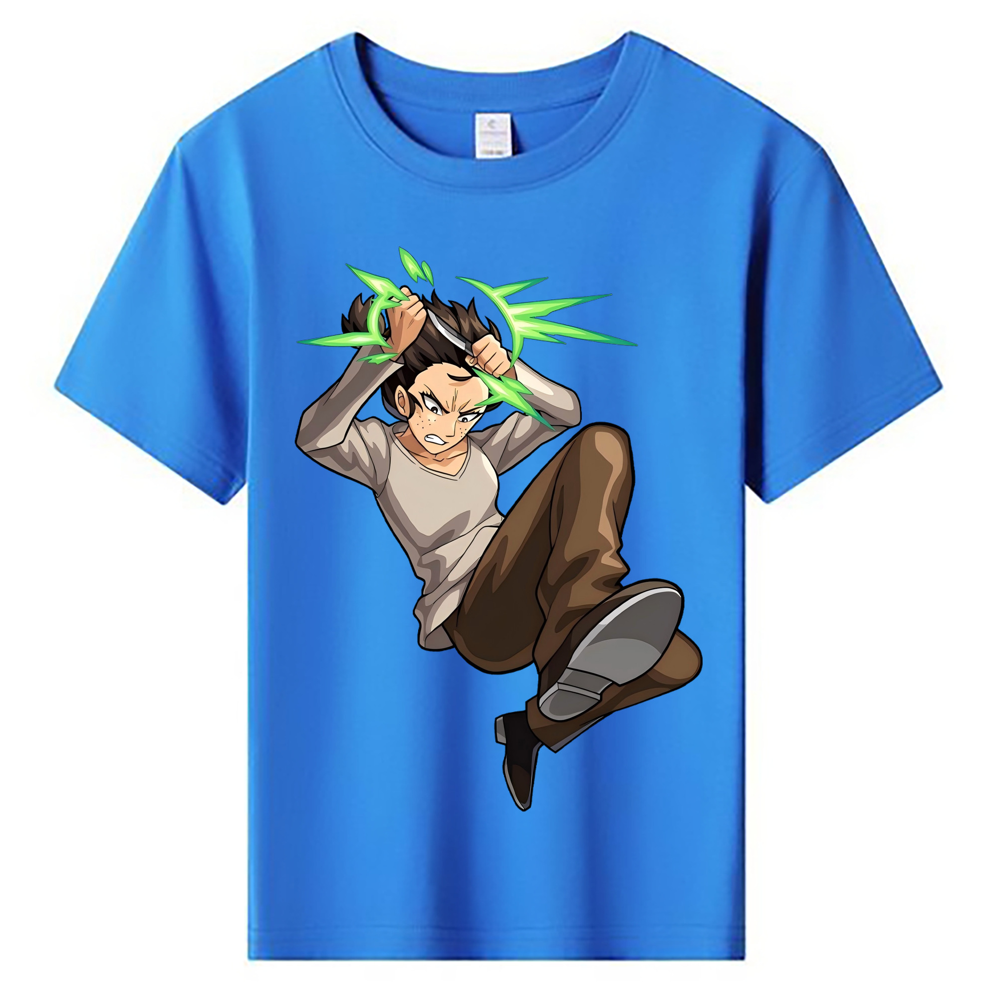 （画像用） 進撃の巨人 Attack on Titan 綿100％キッズTシャツ（フロントプリント）